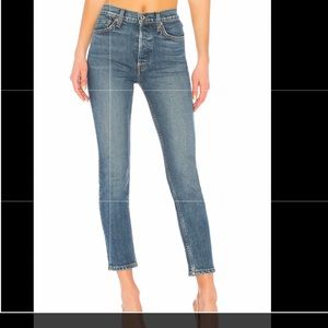 EUC Re/done mid 70s Stove jeans. Size 24.